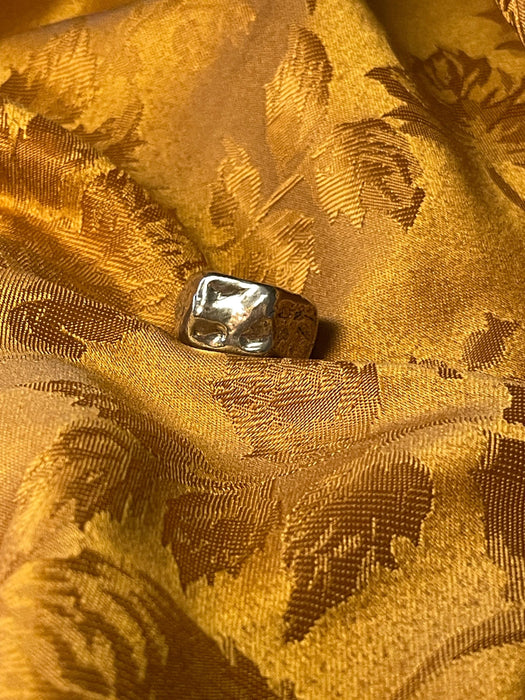 women's ring, earthy, boho, silver, magical, fairytale, mystical