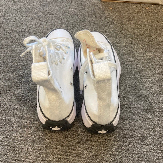 Converse Run Star Hike Platform High Top Women's 4.5 US platform CANVAS 166799C