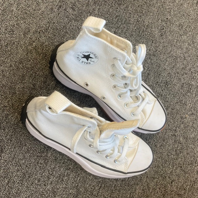 Converse Run Star Hike Platform High Top Women's 4.5 US platform CANVAS 166799C