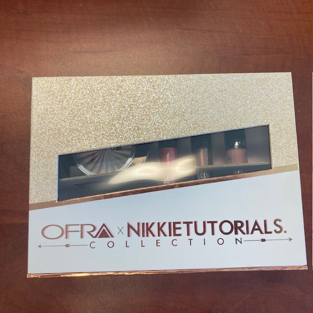OFRA Cosmetics Nikkie Tutorials Highlighter & Liquid Lipstick Trio Kit - Full Size