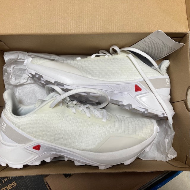 Salomon ALPHACROSS 409190 WOMEN Size US 8 WHITE