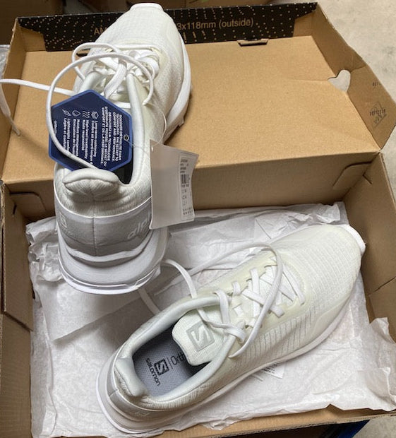 Salomon ALPHACROSS 409190 WOMEN Size US 8 WHITE