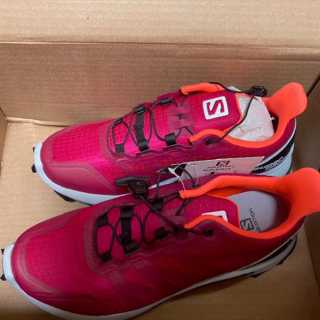 Salomon Supercross Pink Women’s 5.5 Hiking Trail Shoes