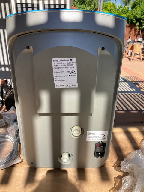 Compact Portable Dishwasher, efficient and cleans cups in seconds - NEW open box