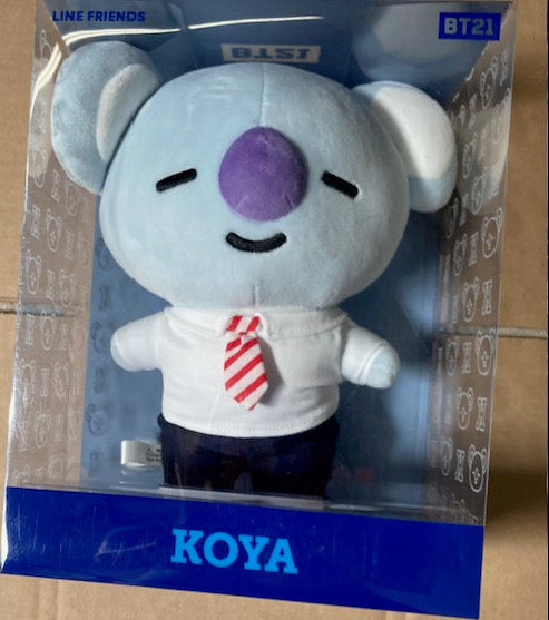BT21 Bangtan Boys Line Official KOYA School Look Standing Doll New 10”