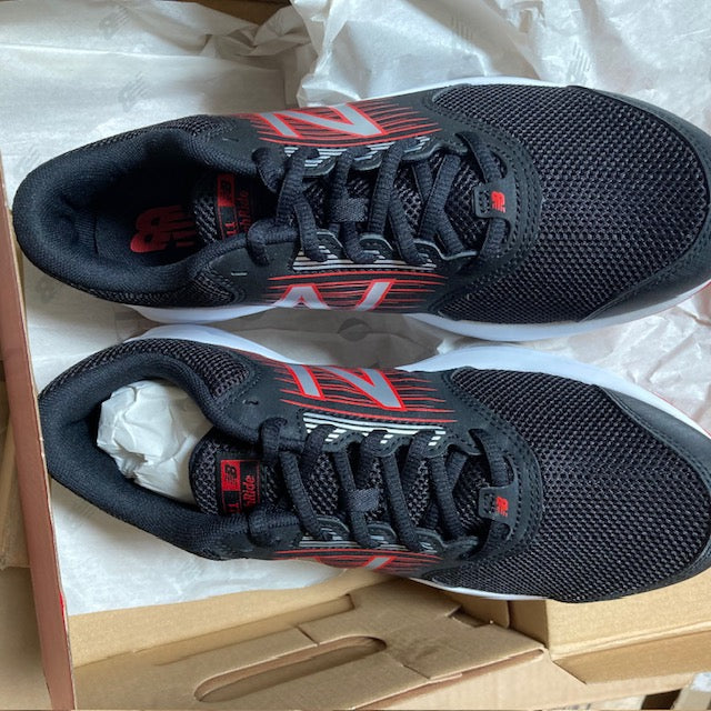 New Balance Low-Cut Sneakers Men US 8.5 Blk/Red M411CR1