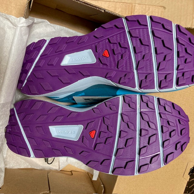 Women's Salomon Shoes Sense Ride 2 W Size 5.5 cyan blue