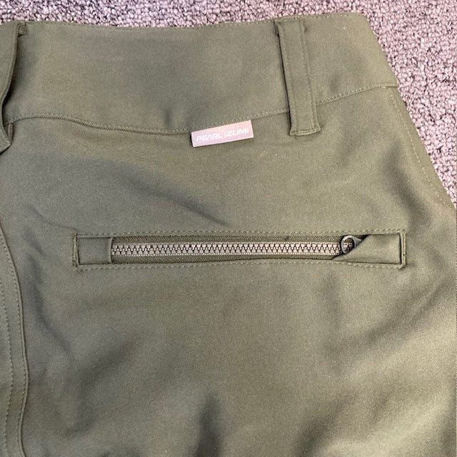 Pearl Izumi Men's Vista Shorts Nylon Stretch Green Size 28