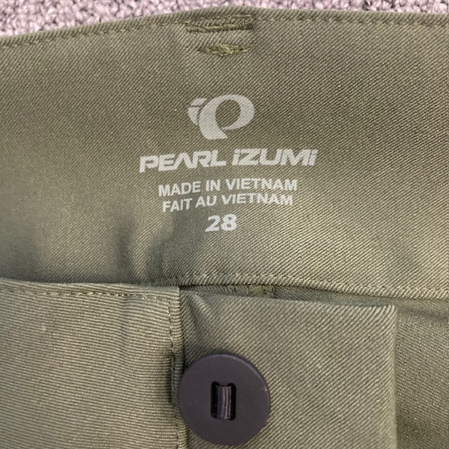 Pearl Izumi Men's Vista Shorts Nylon Stretch Green Size 28