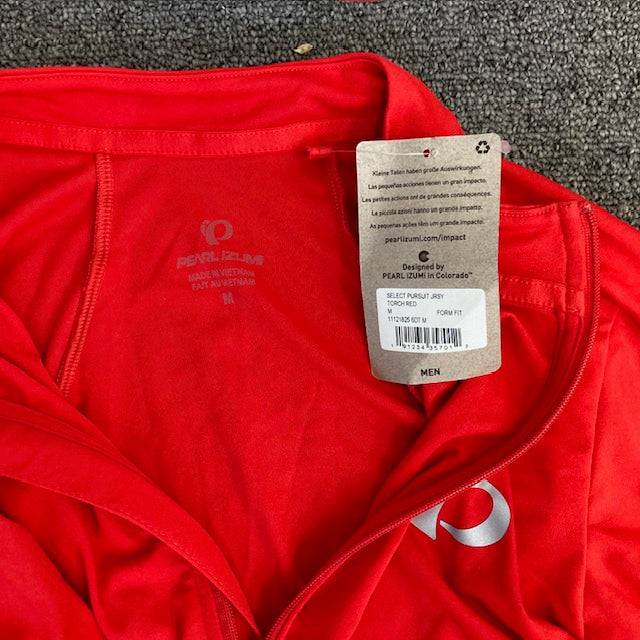 Pearl Izumi Men M select Pursuit red Jersey