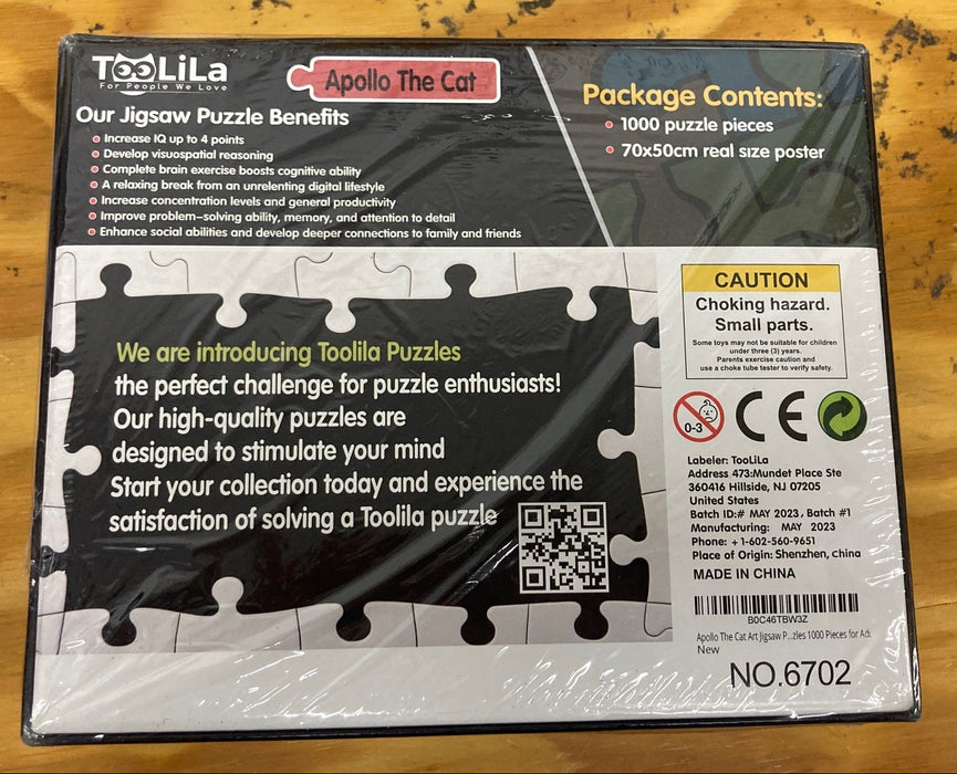 Cat colorful puzzle 1000 pieces