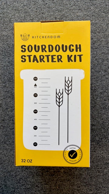 32 Oz Sourdough Starter Jar, Glass Jars Fermentation Kit, Sourdough Starter Kit