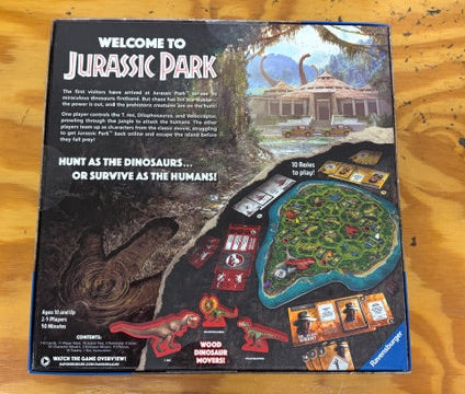Jurassic Park Danger! Board Game Ravensburger 2-5 Players NEW!!!