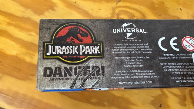 Jurassic Park Danger! Board Game Ravensburger 2-5 Players NEW!!!
